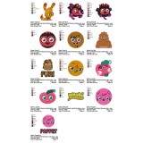 Collection 13 Moshi Monsters Embroidery Designs 01